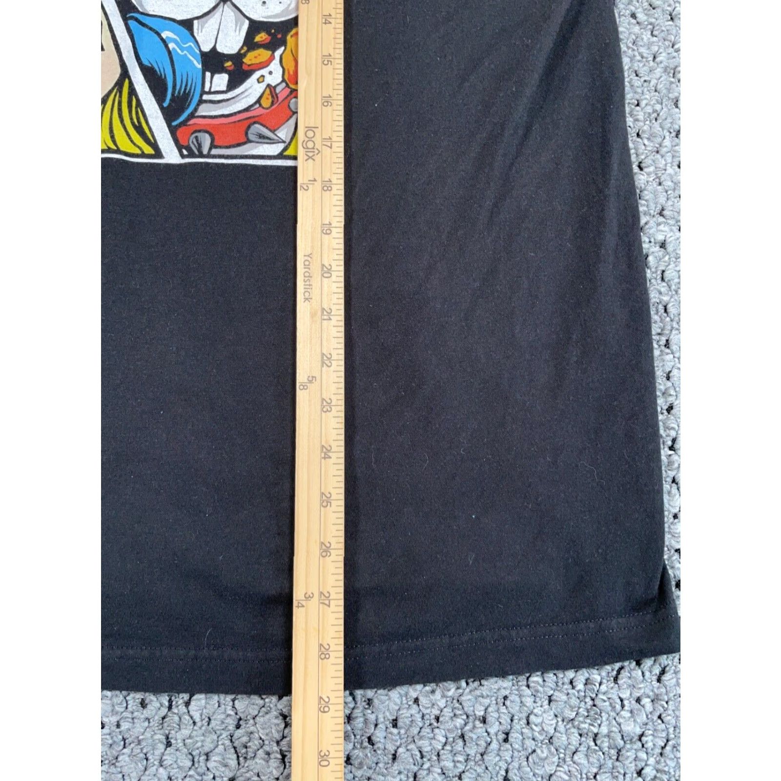 Vintage VINTAGE Retro Blink-182 Rabbit Girl Print T-Shirt Adult Large Black Punk Music Unbranded Shirt Men Size US L / EU 52-54 / 3 - 6 Thumbnail