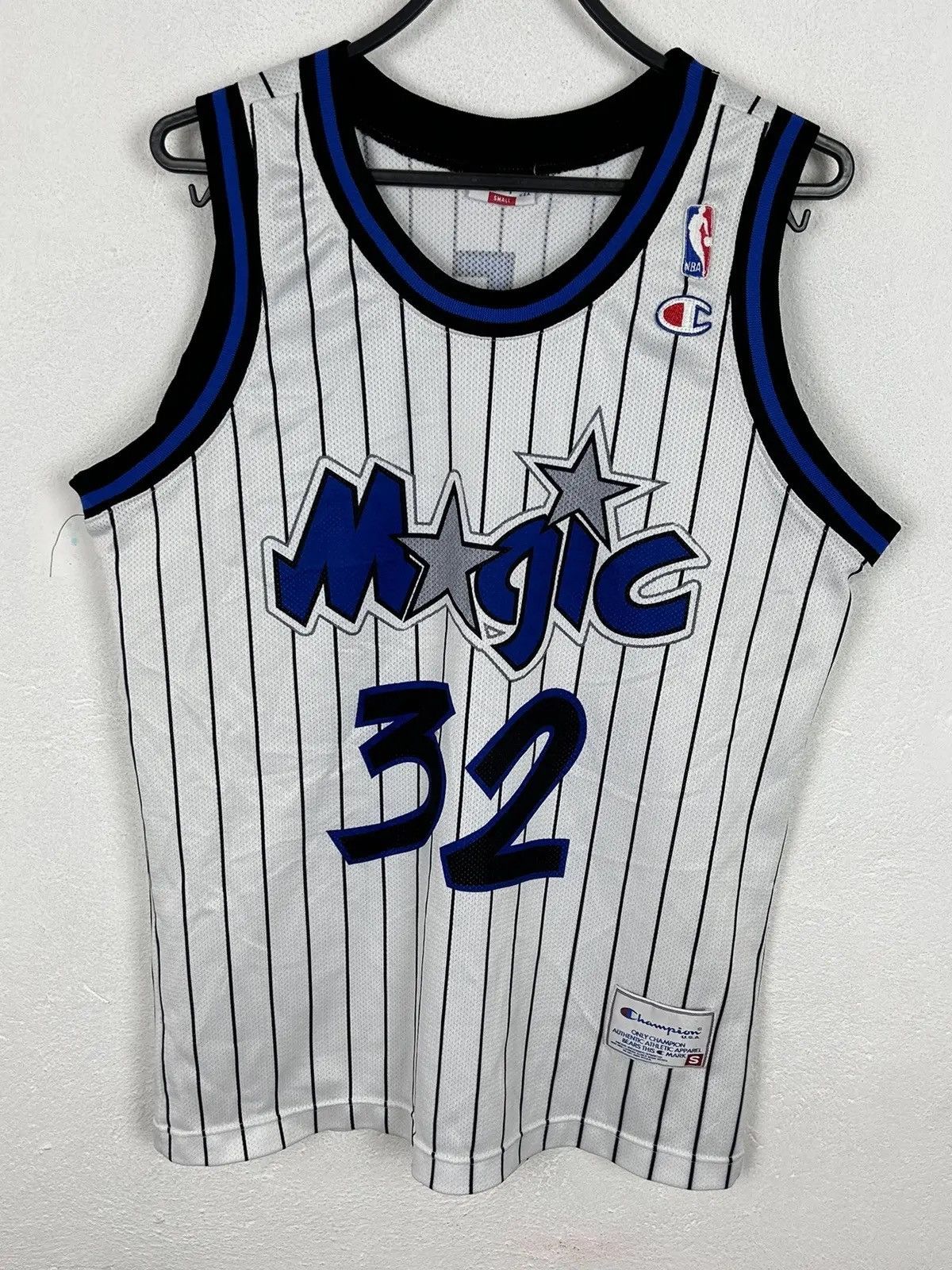Champion 90s Vintage Orlando Magic #32 1989-98 Home O’Neal Jersey Size US S / EU 44-46 / 1 - 1 Thumbnail