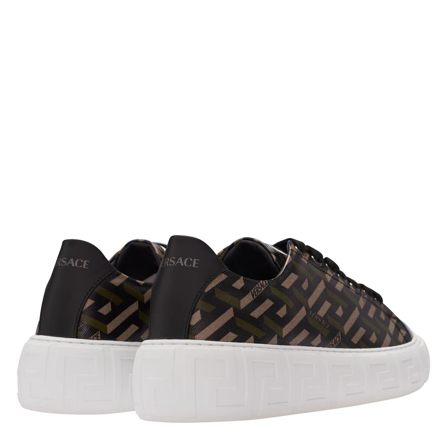 Versace Versace Greca Low Top Sneakers Women's Size US 7 EU 37 Size US 7 / IT 37 - 5 Thumbnail