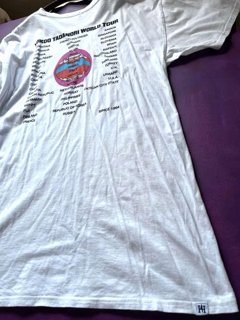 Hysteric Glamour HYSTERIC GLAMOUR YOKOO TADANORI WORLD TOUR T-Shirt White Size ONE SIZE - 8 Thumbnail