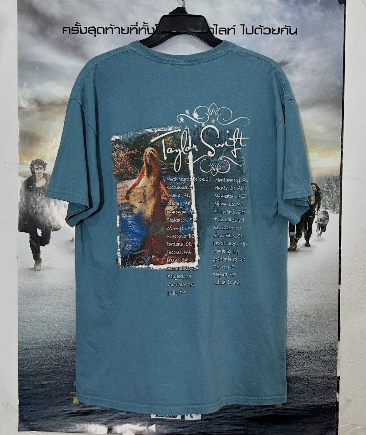 Vintage Taylor swift 8 shirts official vintage rare Size US L / EU 52-54 / 3 - 11 Thumbnail