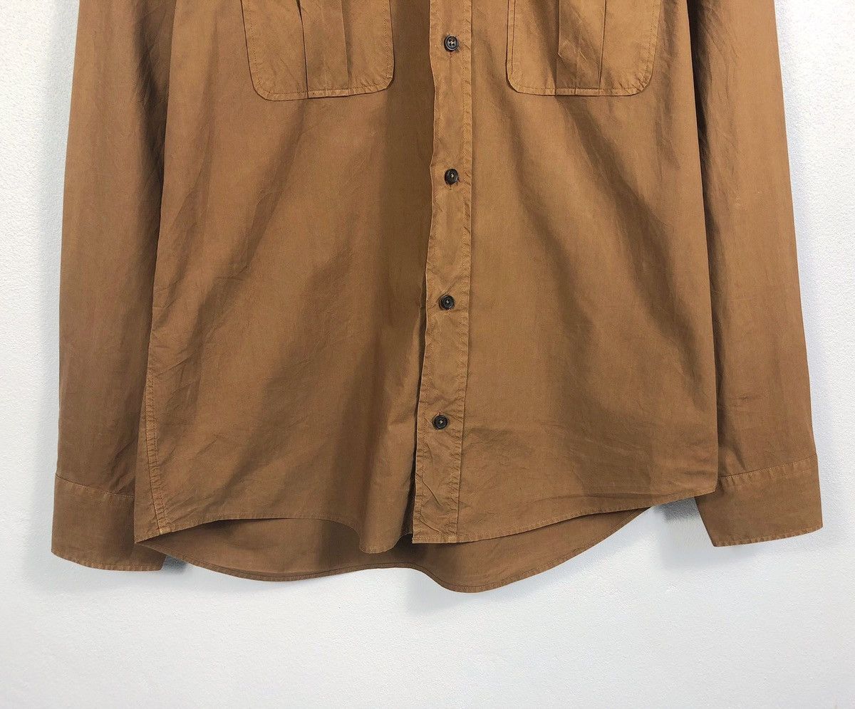 Billy Reid Rare Billy Reid Western Double Pockets Shirt Made in Italy Size US M / EU 48-50 / 2 - 4 Thumbnail
