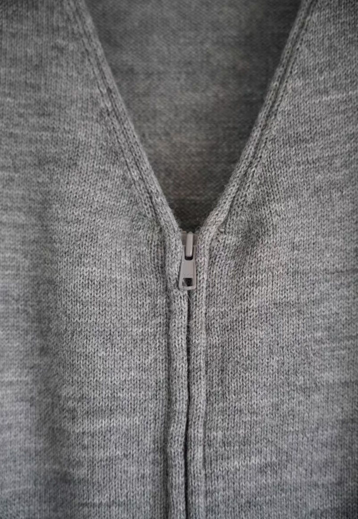 Yohji Yamamoto Yohji Yamamoto 06aw Green Sleeve Zip Knit Sweater K4 Size US L / EU 52-54 / 3 - 3 Thumbnail