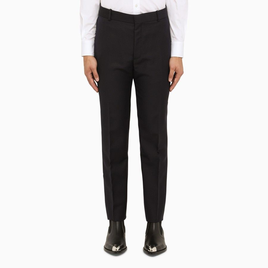image of Alexander Mcqueen O1D2Blof0124 Trousers In Black, Men's (Size 32)