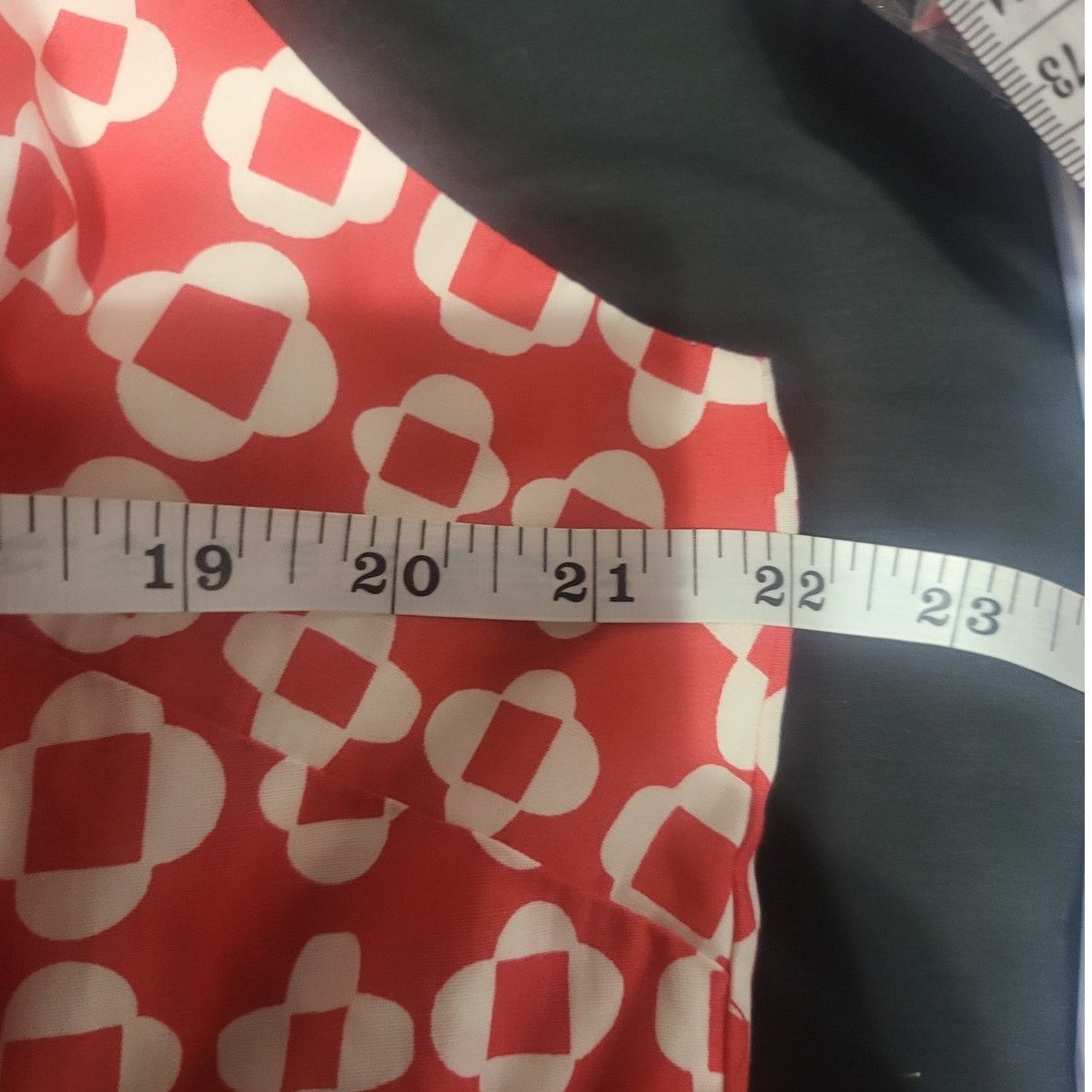 Boden Boden Smocked Waist Mini Dress - Coral Mosaic - 16-18 Size XL / US 12-14 / IT 48-50 - 8 Thumbnail