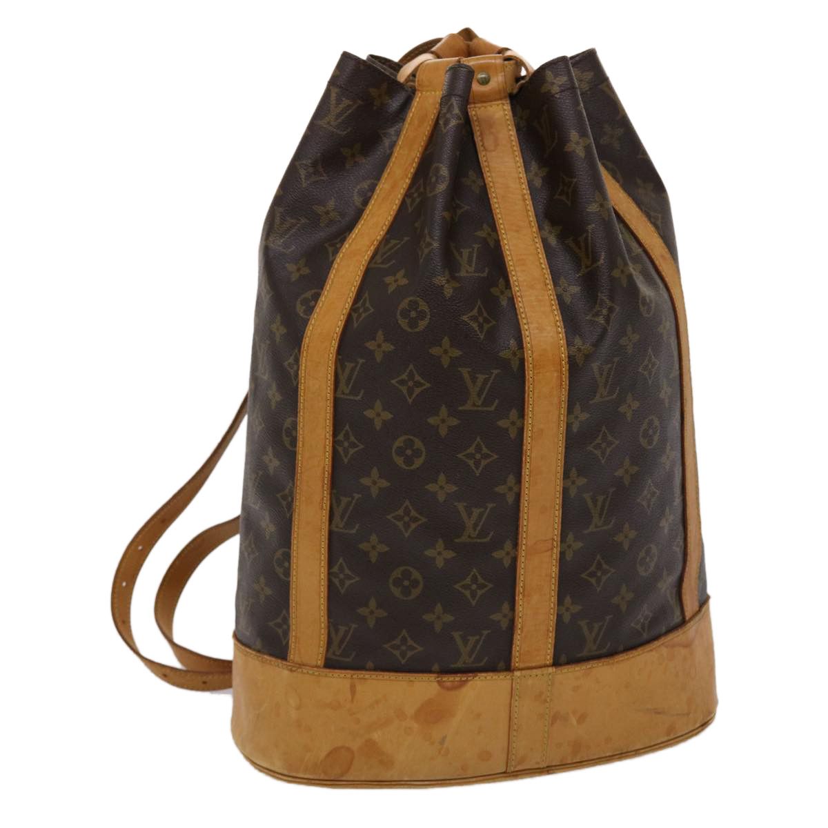 LOUIS VUITTON Monogram Randonnee GM Shoulder Bag M42244 LV Auth