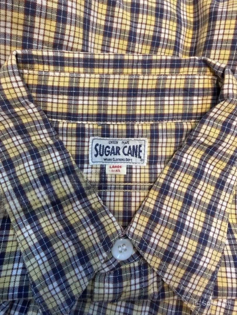Sugar Cane Sugar Cane Button Down Shirt Size US XL / EU 56 / 4 - 3 Thumbnail