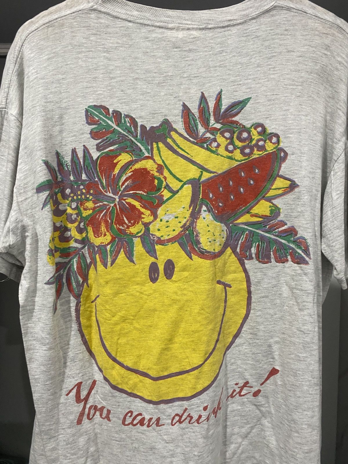 Vintage Vintage Fruit Smile You Can Drink It! Shirt Size US M / EU 48-50 / 2 - 2 Thumbnail