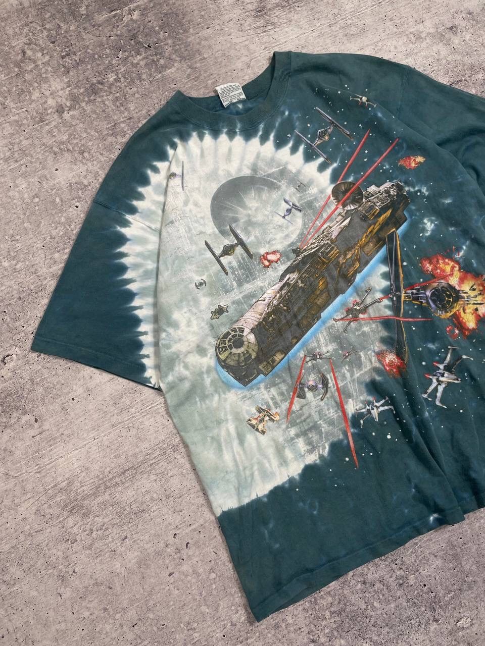 Liquid Blue RARE Vintage Liquid Blue Star Wars 1997 Tee T-Shirt Y2K Size US XL / EU 56 / 4 - 2 Thumbnail