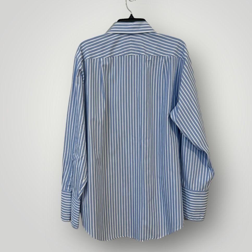 Charles Tyrwhitt Charles Tyrwhitt Men's Striped Button Down Shirt Size US XS / EU 42 / 0 - 2 Thumbnail