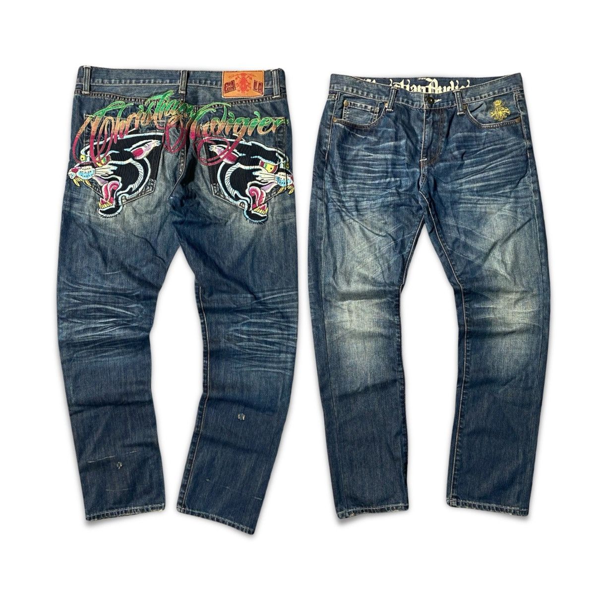 Christian Audigier Christian Audigier Y2K Size US 36 / EU 52 - 1 Thumbnail