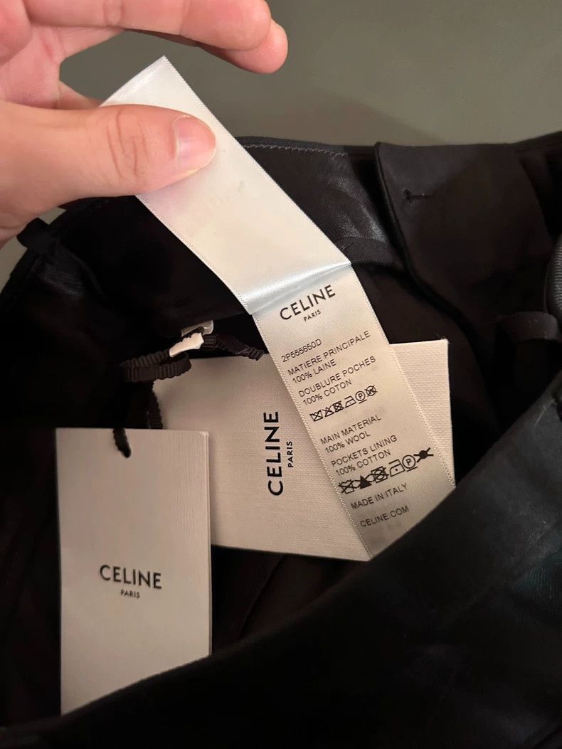 Celine Celine 21 FW oversized wool board pants 2501-Nextarrow Size US 44 / EU 60 - 5 Thumbnail