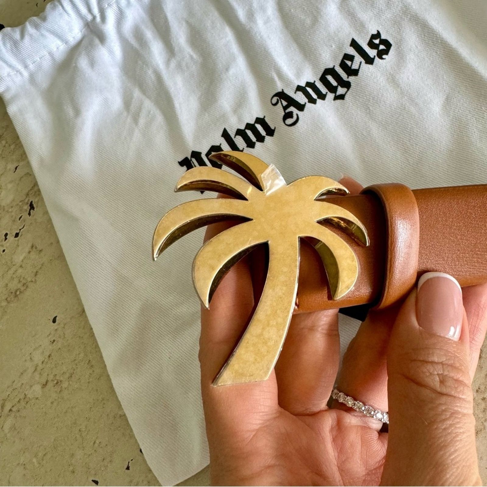 Palm Angels New! PALM ANGELS Palm Belt, Size 70, Authentic Size ONE SIZE - 6 Thumbnail