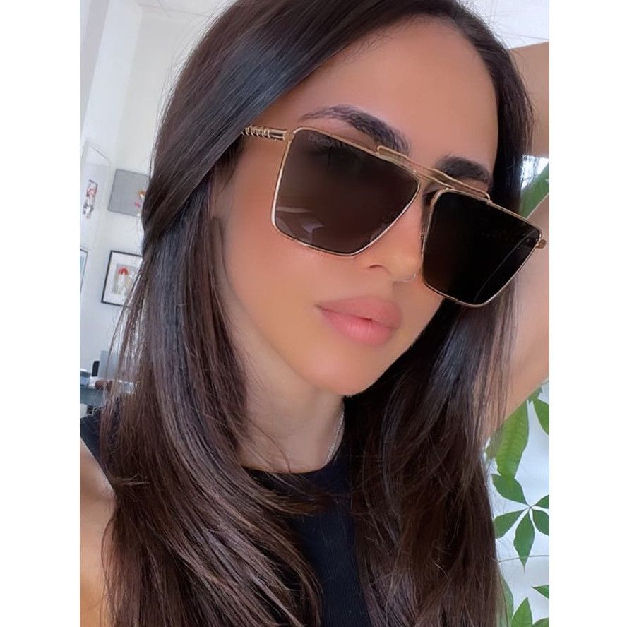 Versace flat top sunglasses sales