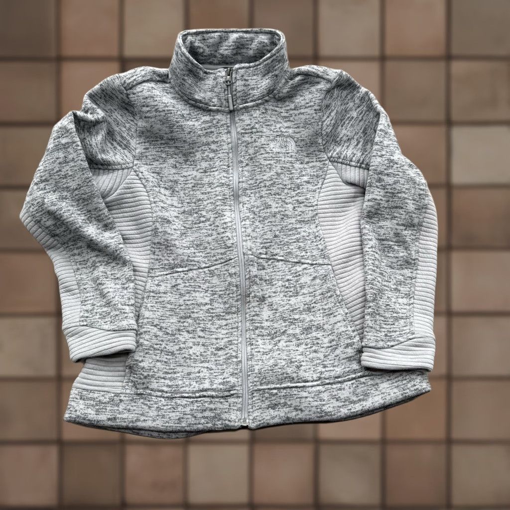 The North Face The North Face Jacket Womens Medium Gray Fleece Full Zip Beaver Creek Ski Resort Size M / US 6-8 / IT 42-44 - 1 Thumbnail
