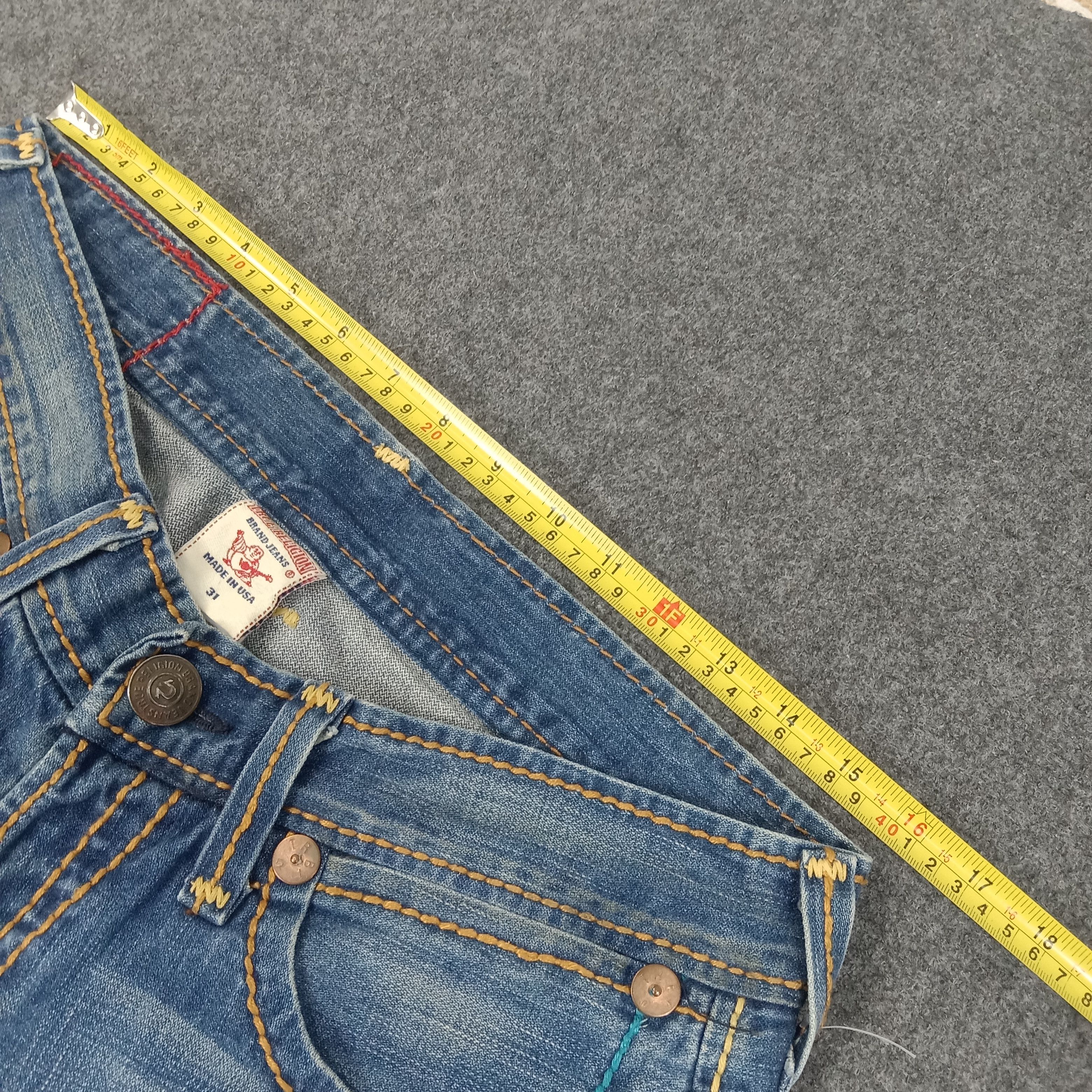 True Religion True Religion American Brand Denim Jeans C258N10 Size US 33 - 10 Thumbnail