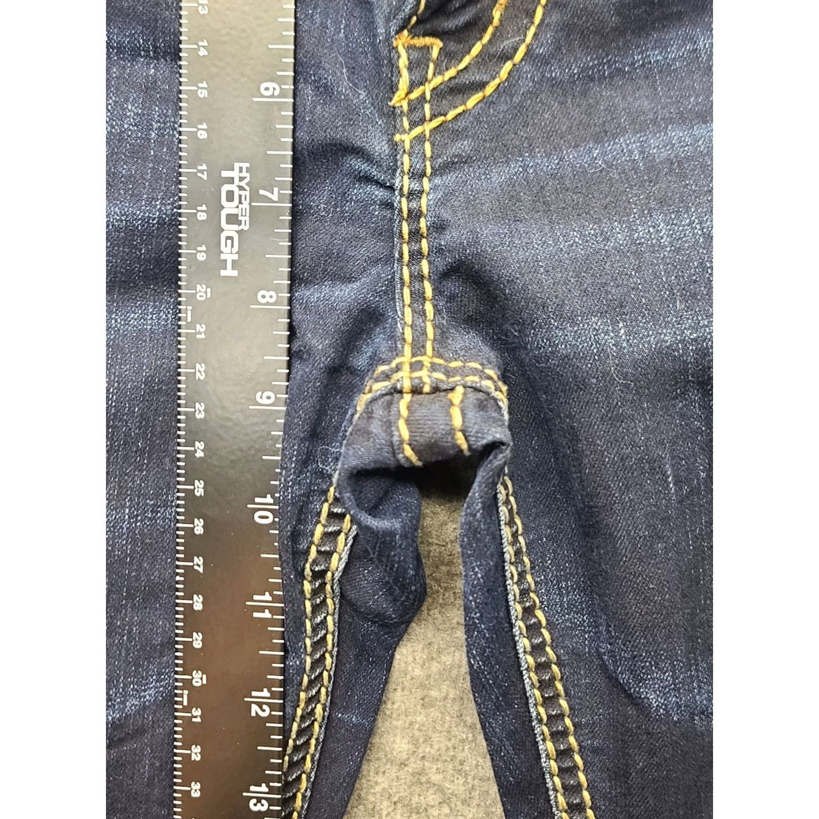 Silver Jeans Co. Silver Jeans Women 32x31 Suki Mid Rise Skinny Fit Distressed Super Stretch Denim Jeans Blue 5-Pocket Womens Size 24" / US 00 / IT 34 - 7 Thumbnail