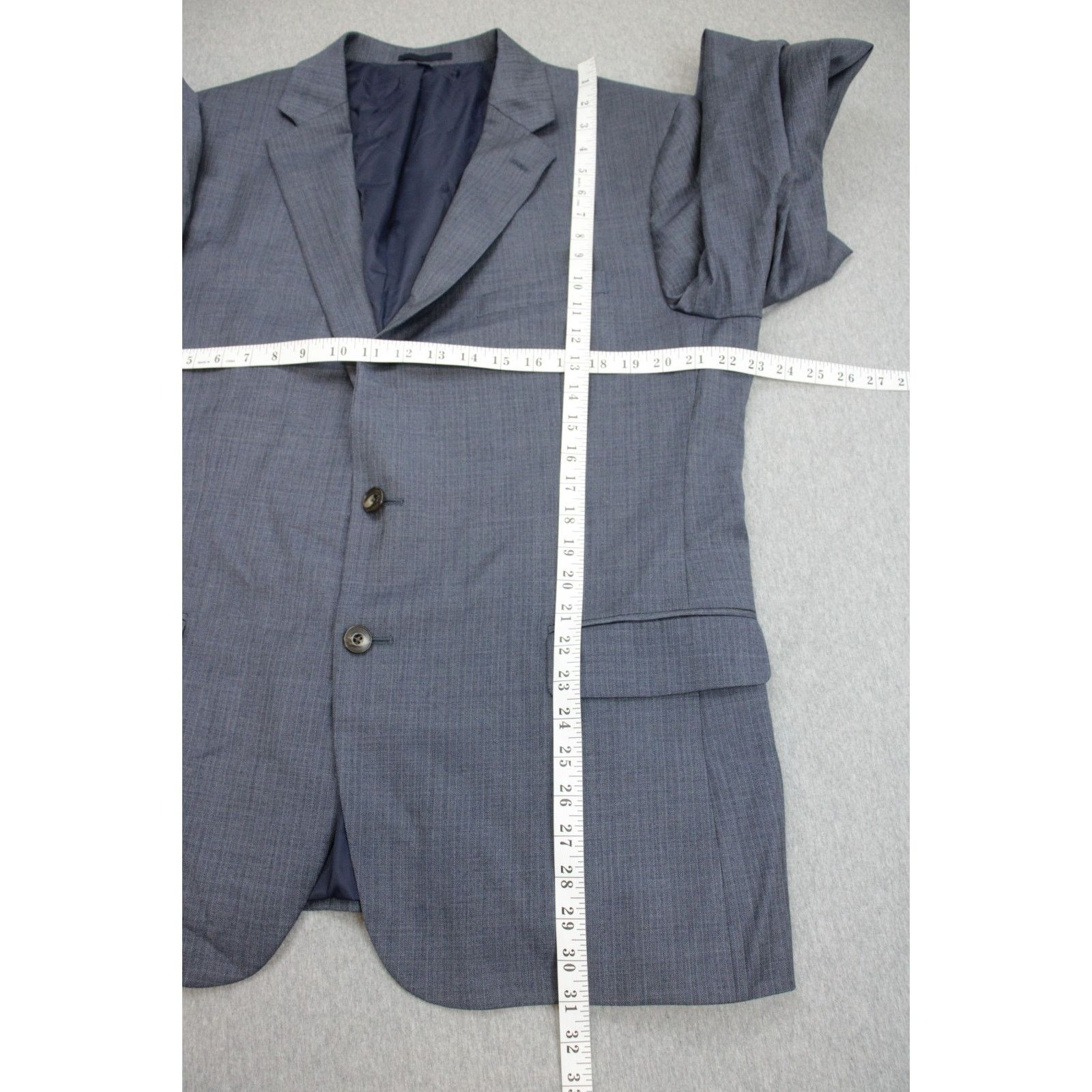 Jos. A. Bank Jos A Bank 1905 Blazer Mens 46R Blue Herringbone Size 46R - 9 Thumbnail