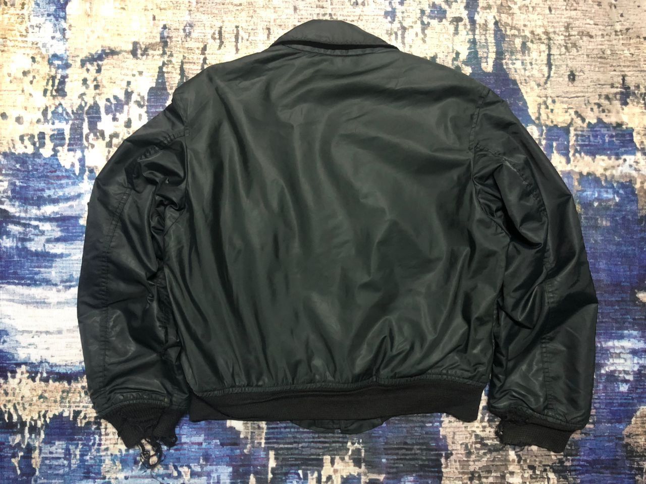 Vintage Vintage 80s CWU 45-P US.Air Force Bomber Jacket Distressed Size US L / EU 52-54 / 3 - 2 Thumbnail