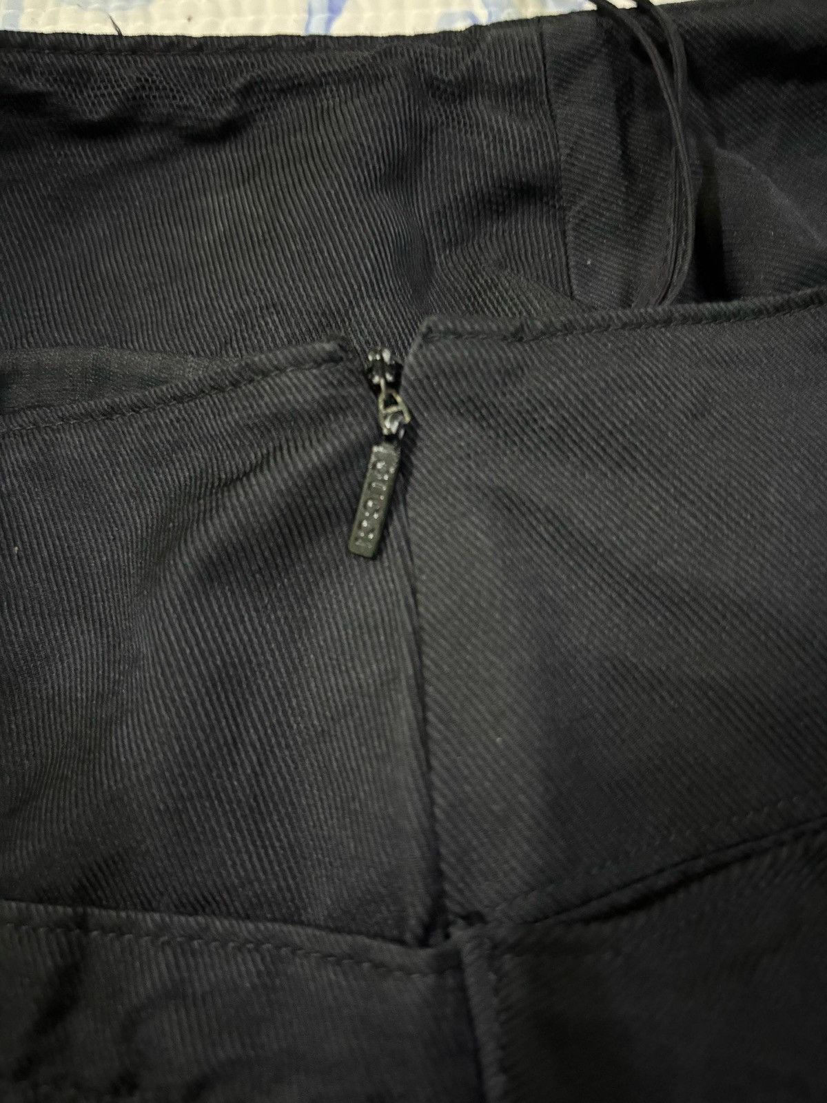 Gucci Gucci Cotton Silk Skirt Black Design Size 28" / US 6 / IT 42 - 9 Thumbnail