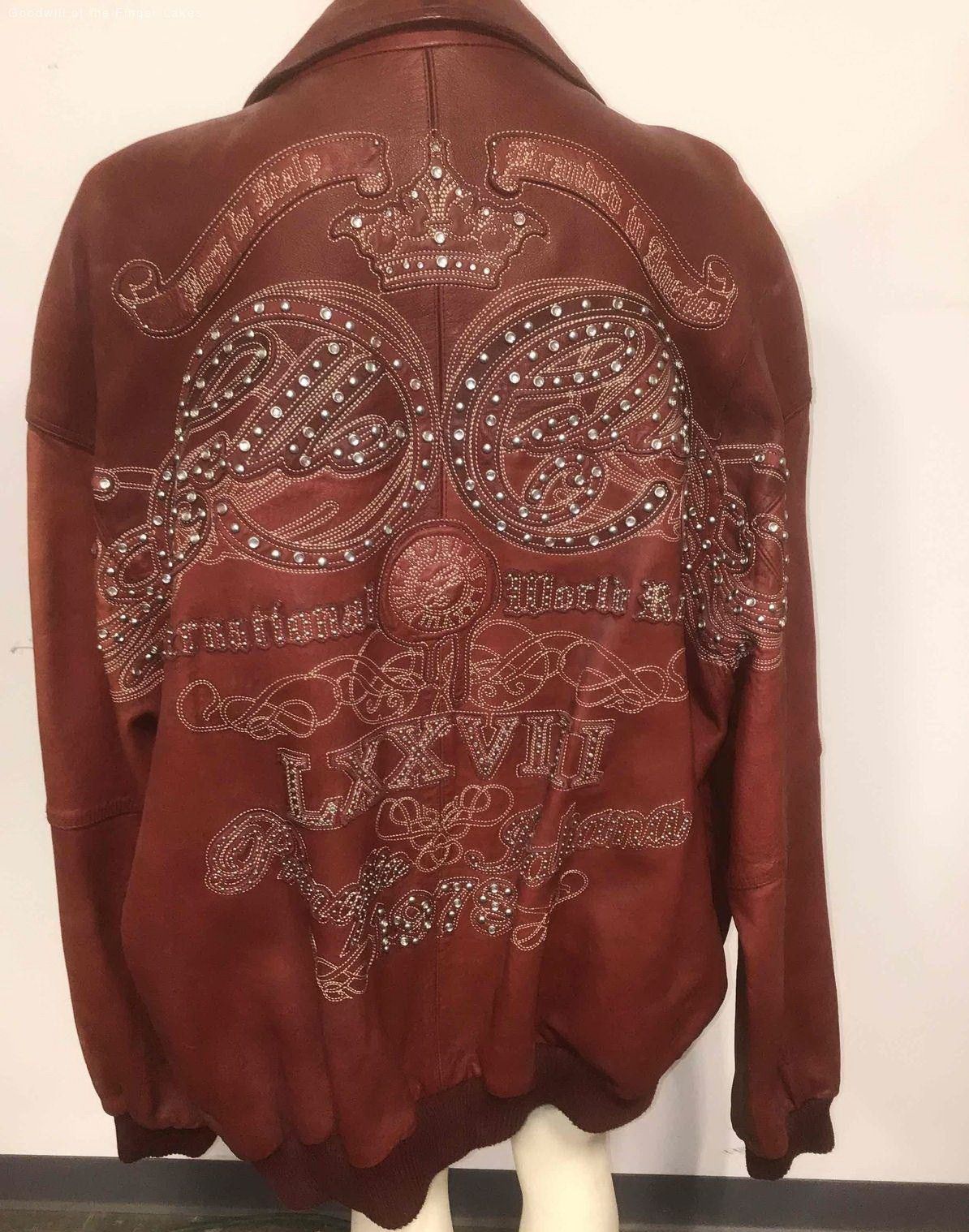 Pelle Pelle leather jacket vintage Marc Buchanan 90s Y2K 3XL