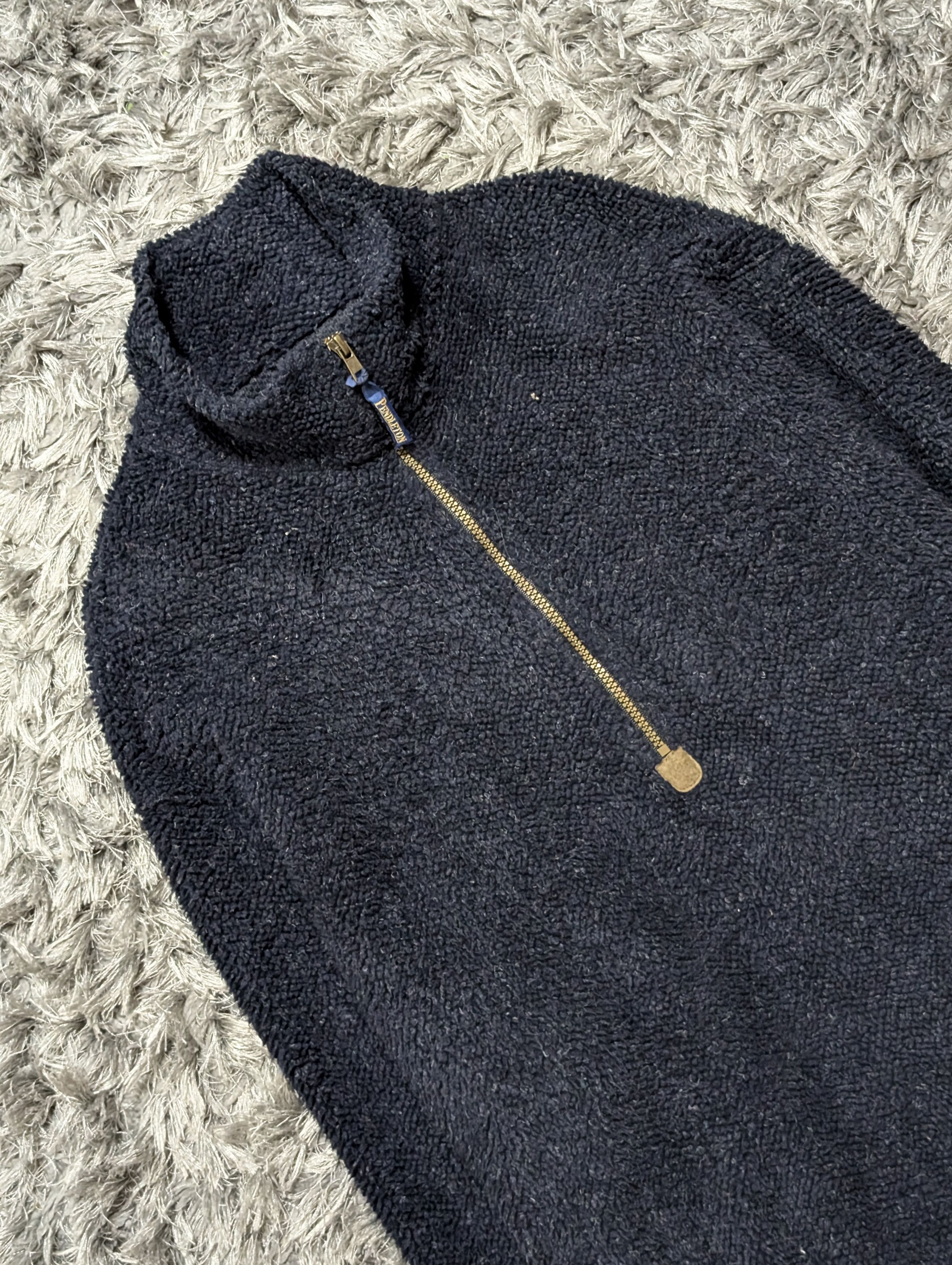 Pendleton Vintage Pendleton Fleece Sweater Half Zipper Jacket Outdoor Size US M / EU 48-50 / 2 - 4 Thumbnail