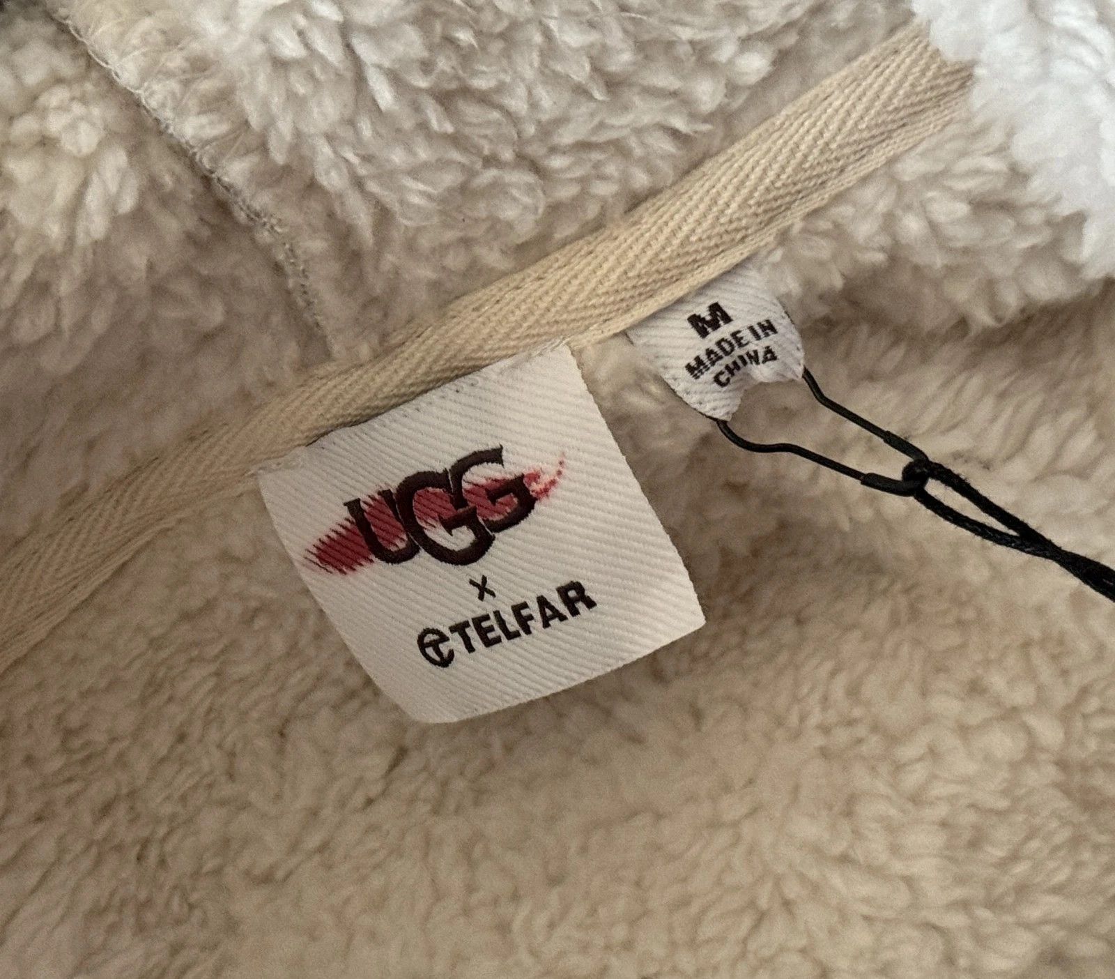 Telfar × Ugg Telfar x UGG Shearling Hoodie Heather Grey SIZE M Size US M / EU 48-50 / 2 - 3 Thumbnail