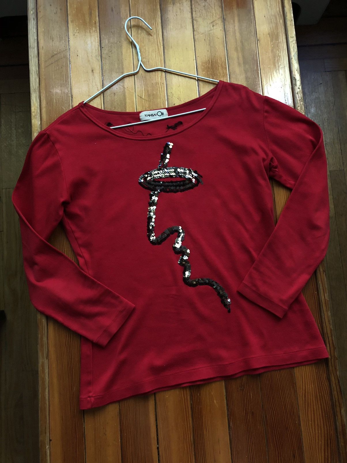 Kansai Yamamoto Vintage 1990’s Kansai Yamamoto Sequin Top Size US S / EU 44-46 / 1 - 8 Thumbnail