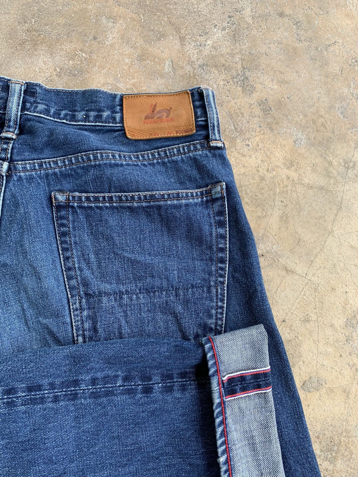 Japanese Brand × Paul Smith Red Ear Paul Smith Red Ear Selvedge Distressed Denim Size US 32 / EU 48 - 5 Thumbnail