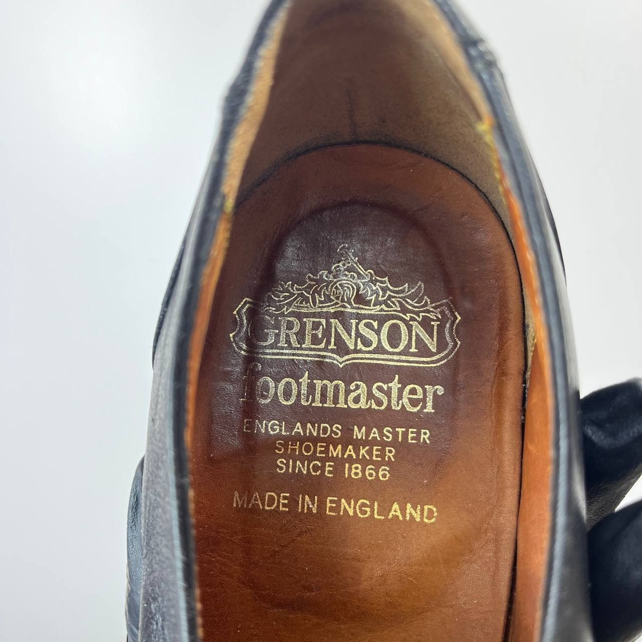 Other Grenson Footmaster Leather Loafers Black Mens Size 7.5Uk Size US 7.5 / EU 40-41 - 9 Thumbnail
