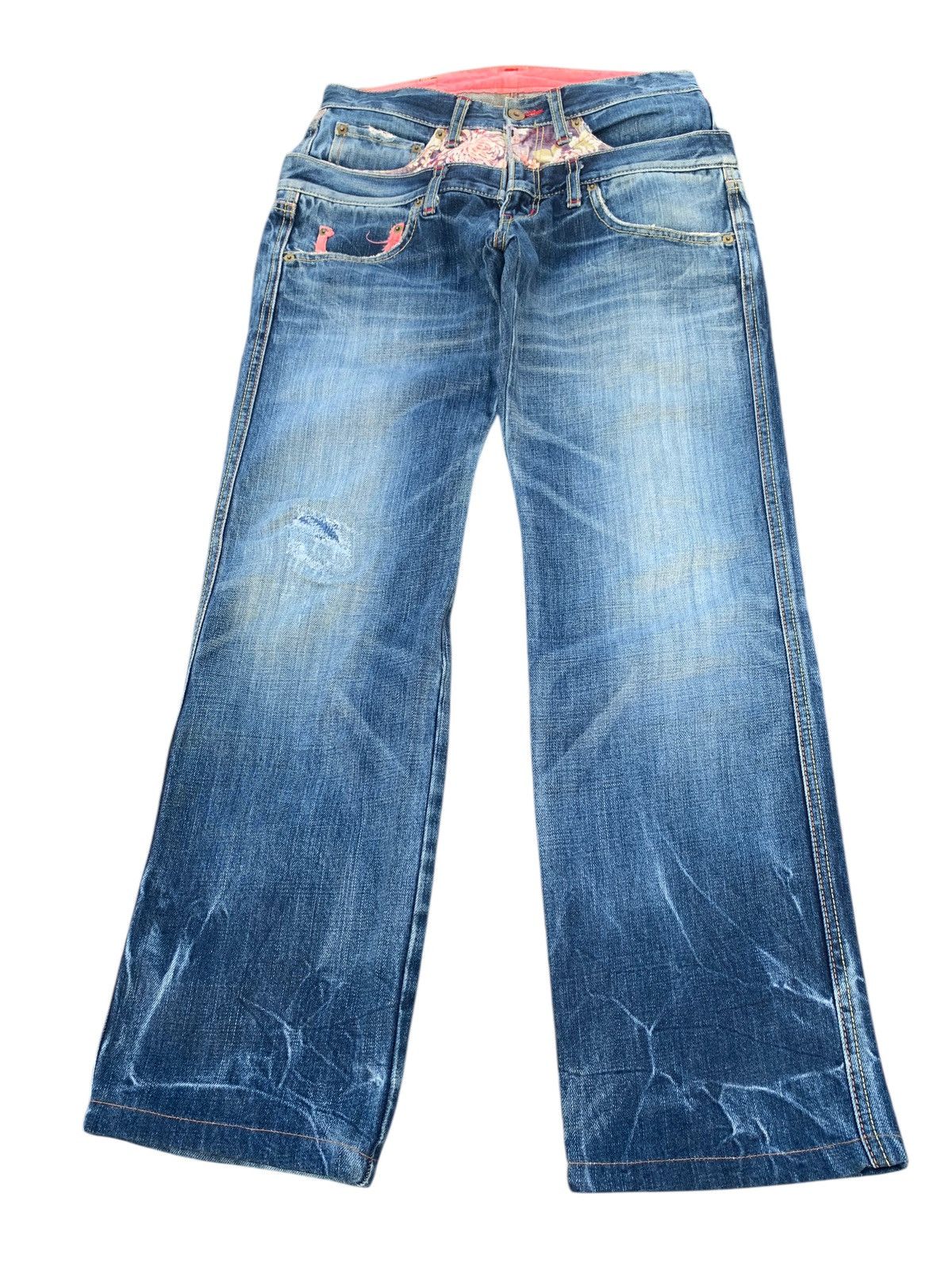 Eternal DOUBLE WAIST ETERNAL JAPANESE TRADITIONAL DESIGN DENIM Size US 29 - 4 Thumbnail