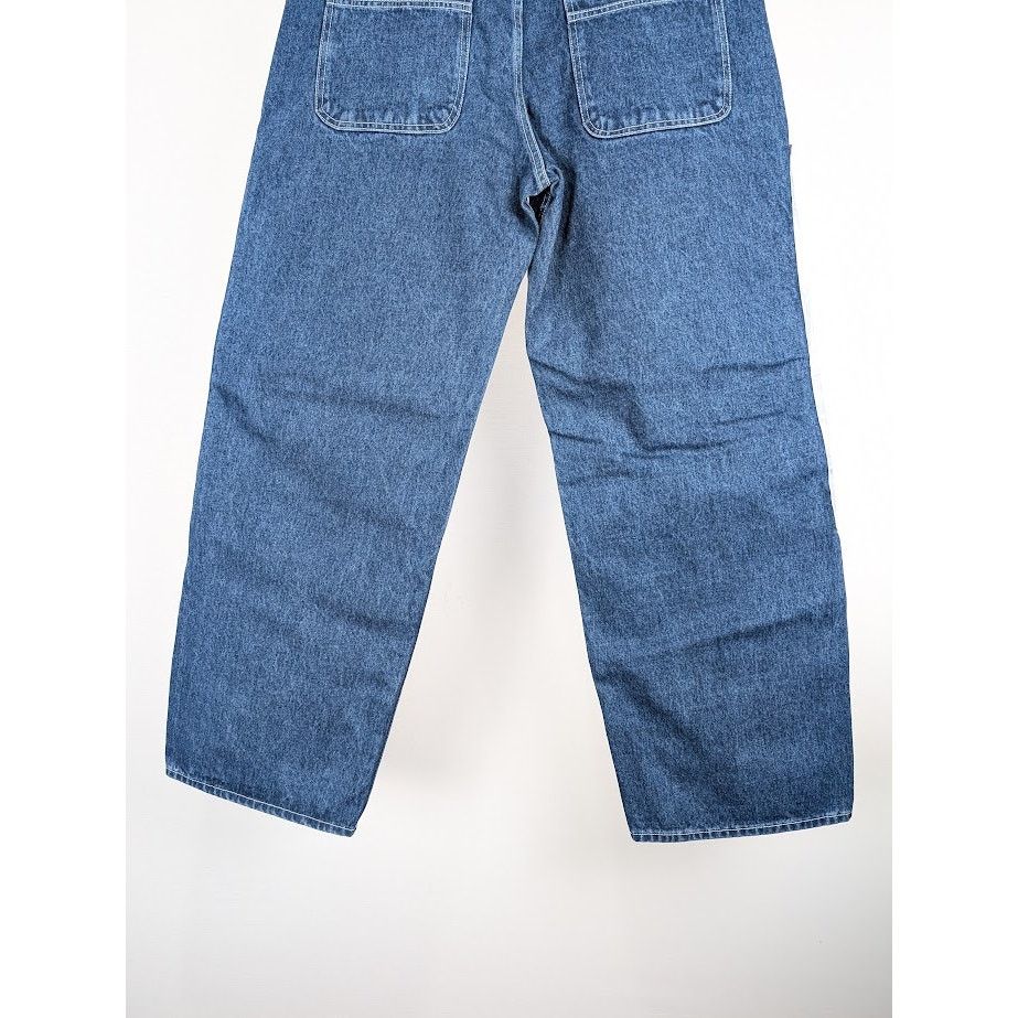 Jacquemus o1rshd1 Le Denim Fleurs in Print Blue Flowers Size US 34 / EU 50 - 15 Thumbnail