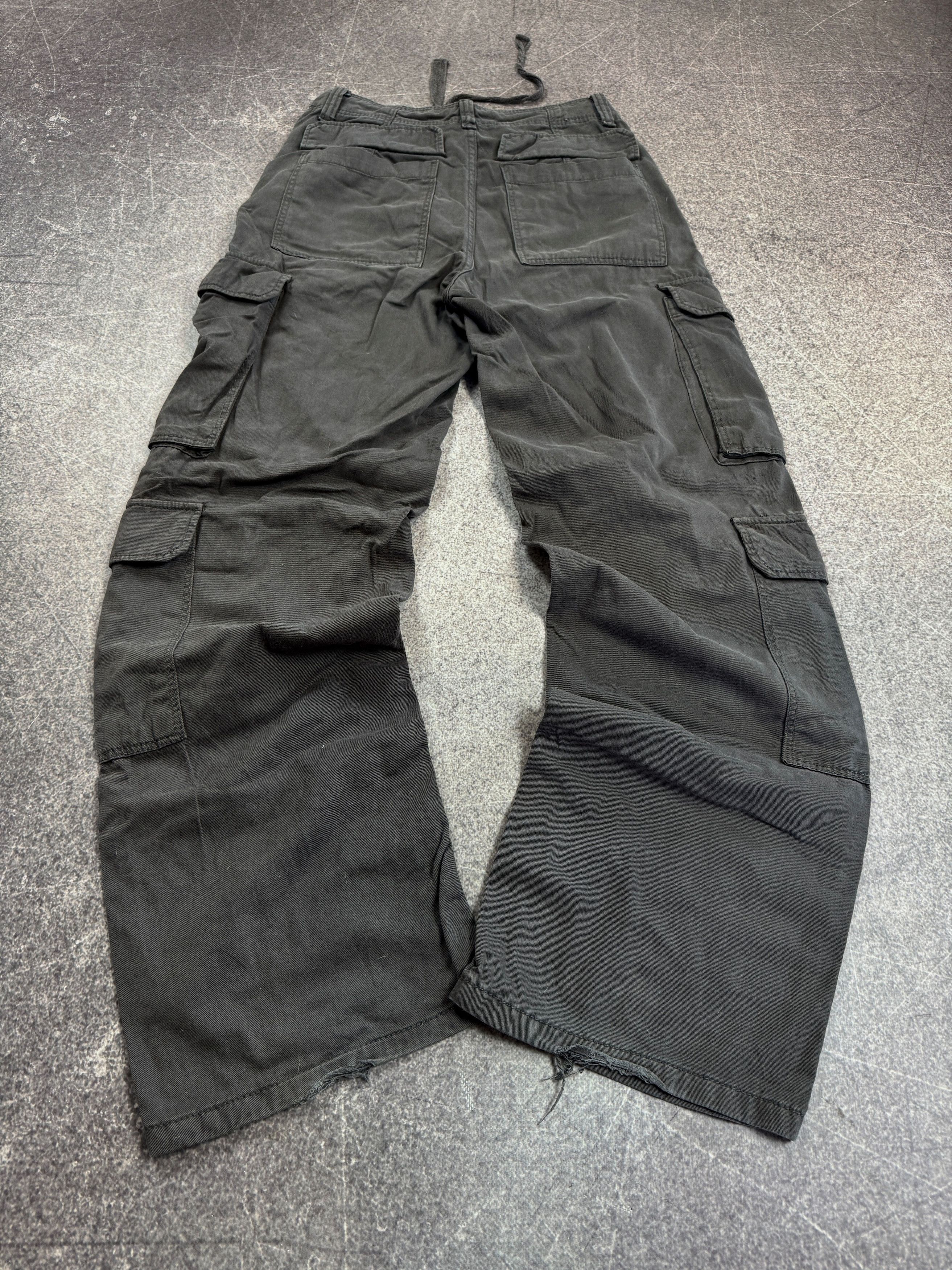 Other VTG BALENCI X RICK OWENS STYLE CARGO JEANS 90S Y2K Size US 28 / EU 44 - 2 Thumbnail
