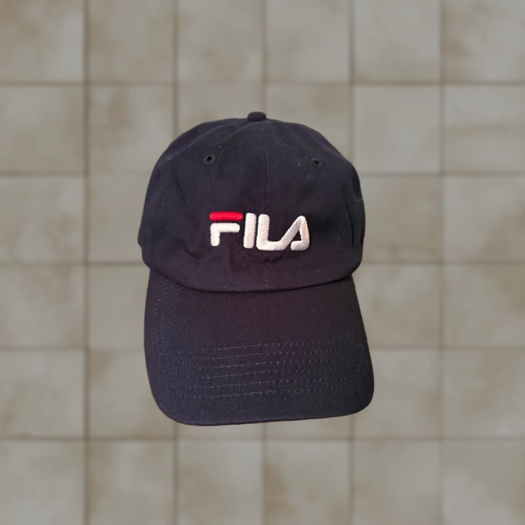 Fila Margaritaville Pickleball USA Championships FILA Baseball Hat Jimmy Buffett 2022 Mens OSFM Adjustable Black Cotton Twill Captain Brand FILA Shuffle Size ONE SIZE - 1 Thumbnail