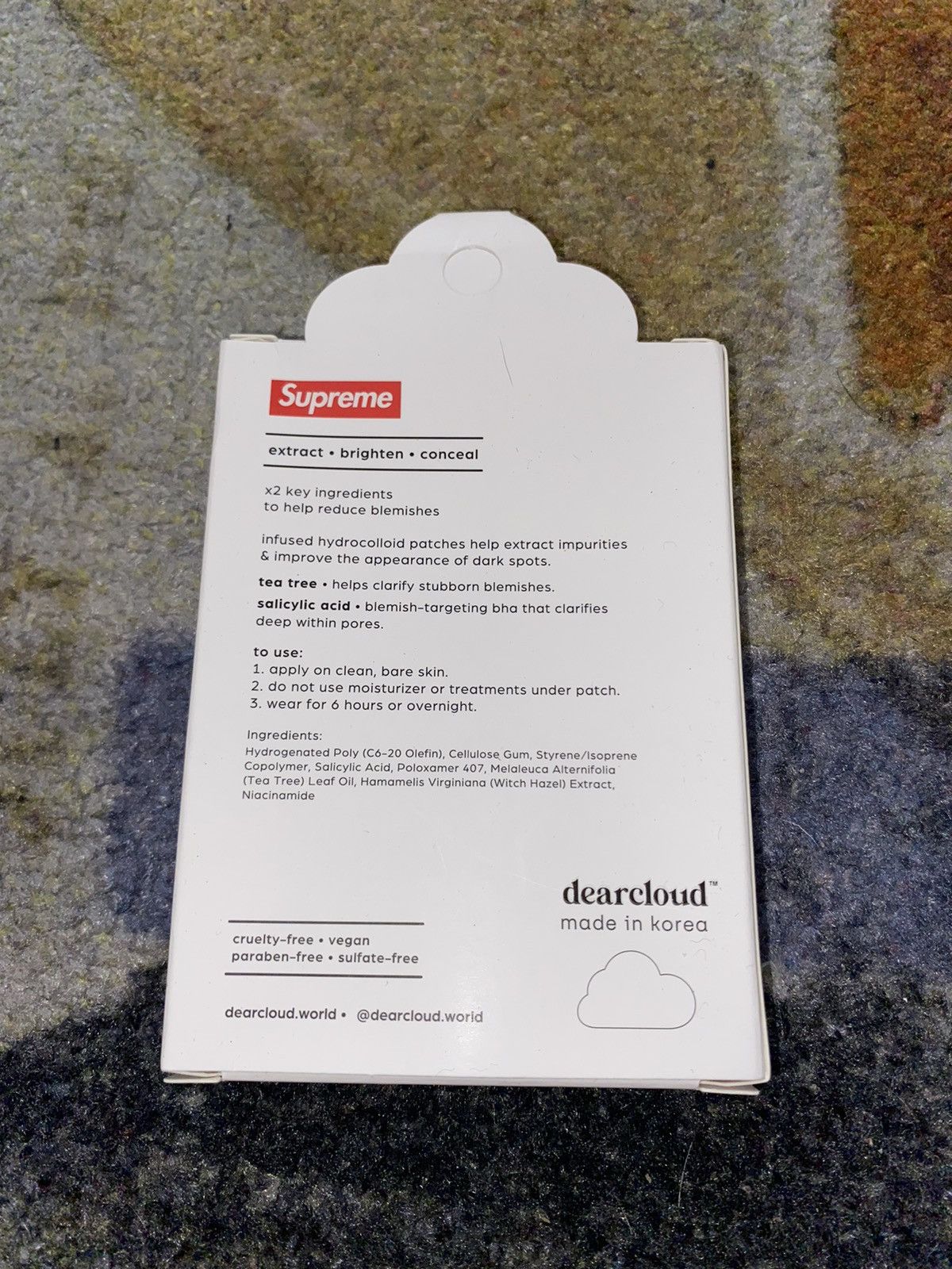 Supreme Supreme Dearcloud Blemish Patches (36 Pack) Size ONE SIZE - 3 Thumbnail