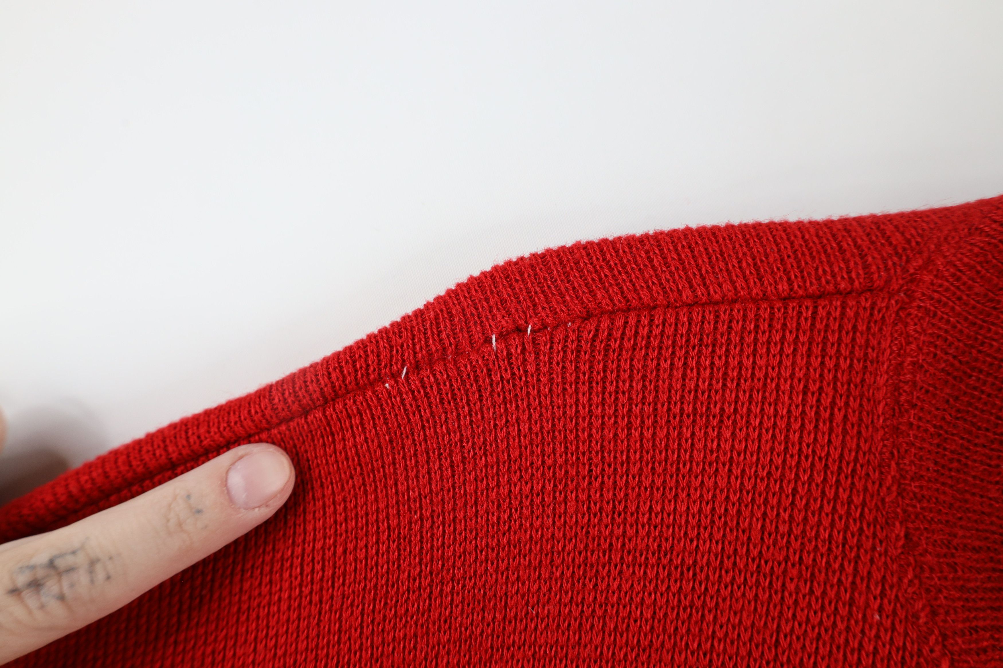 Diane von Furstenberg × Vintage Vintage 90s Diane Von Furstenberg Knit Crewneck Sweater Size XL / US 12-14 / IT 48-50 - 4 Thumbnail