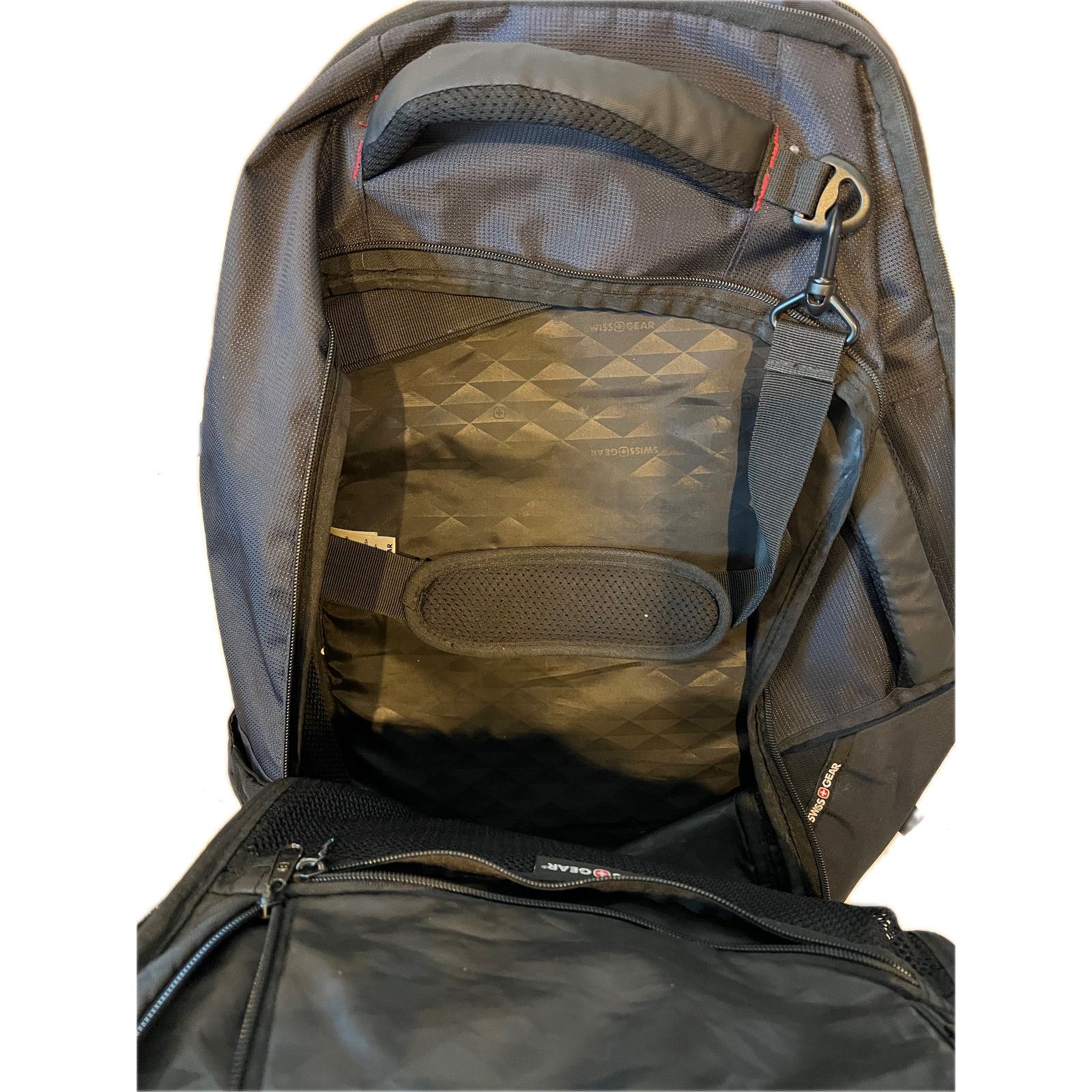 Swissgear Swiss Gear 8183 16" Laptop Backpack Black Red Size 32 - 4 Thumbnail