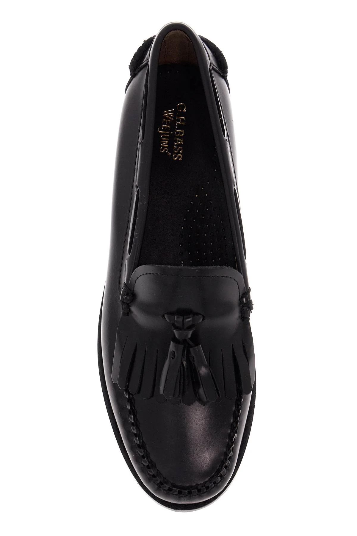 G.H. Bass & Co. o1s22i1n1024 Esther Kiltie Weejuns Loafers in Black Size US 9 / IT 39 - 2 Thumbnail