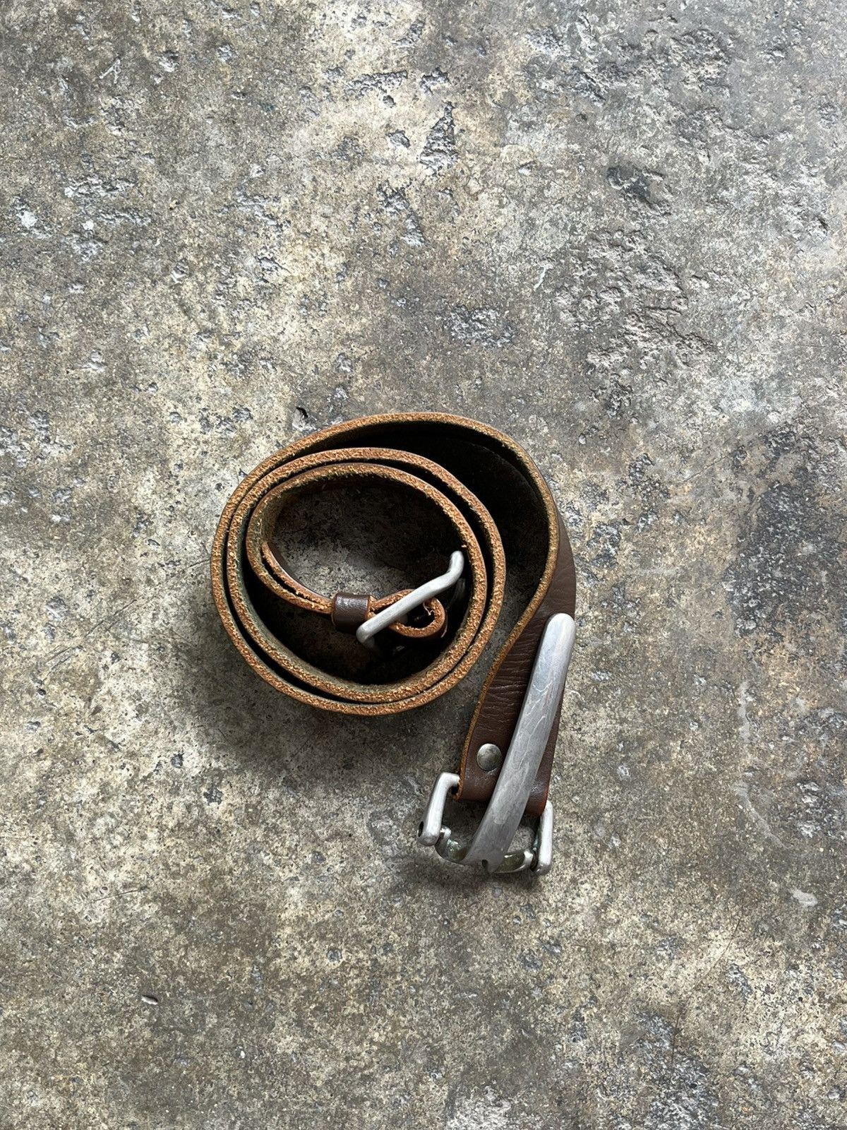Number (N)ine Rare💥SS08 Number (N)ine Leather Belts with BOX Size ONE SIZE - 2 Thumbnail