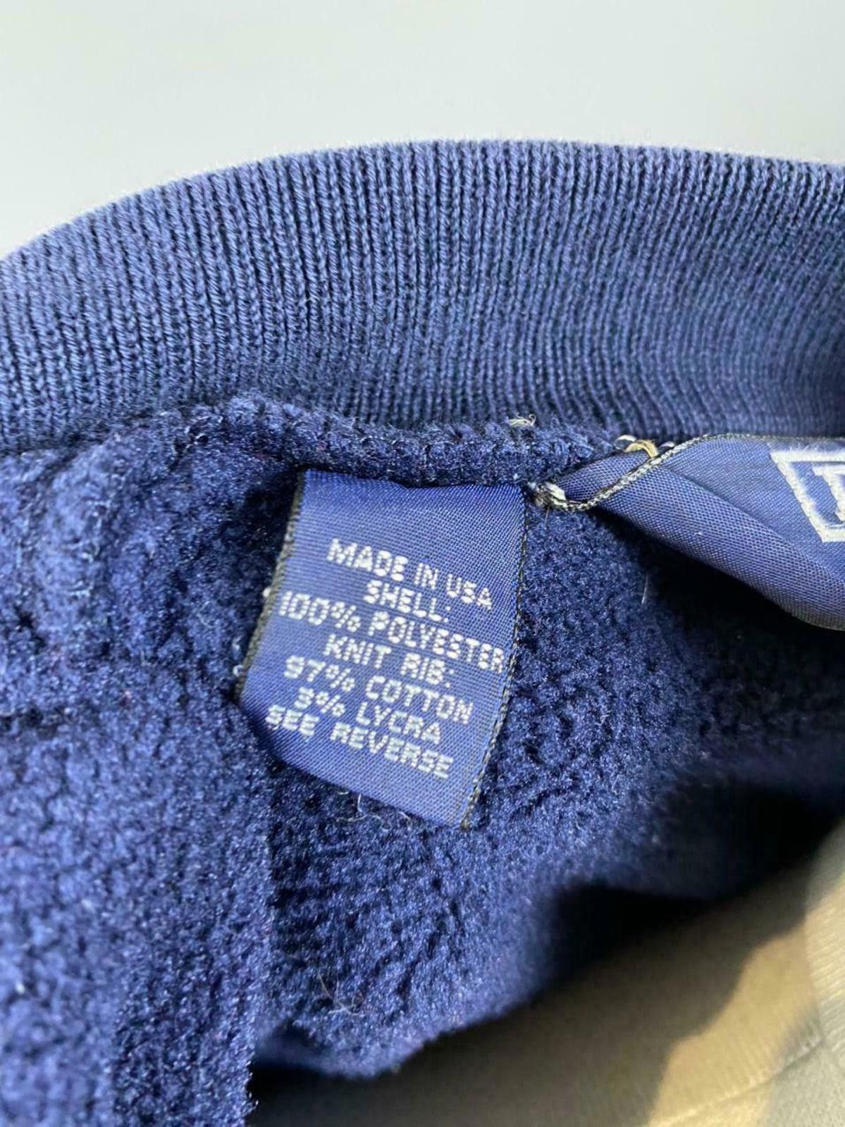 Polo Ralph Lauren Polo Ralph Lauren Blue Big Logo Snap Fleece Jacket Size S Size S / US 4 / IT 40 - 10 Thumbnail