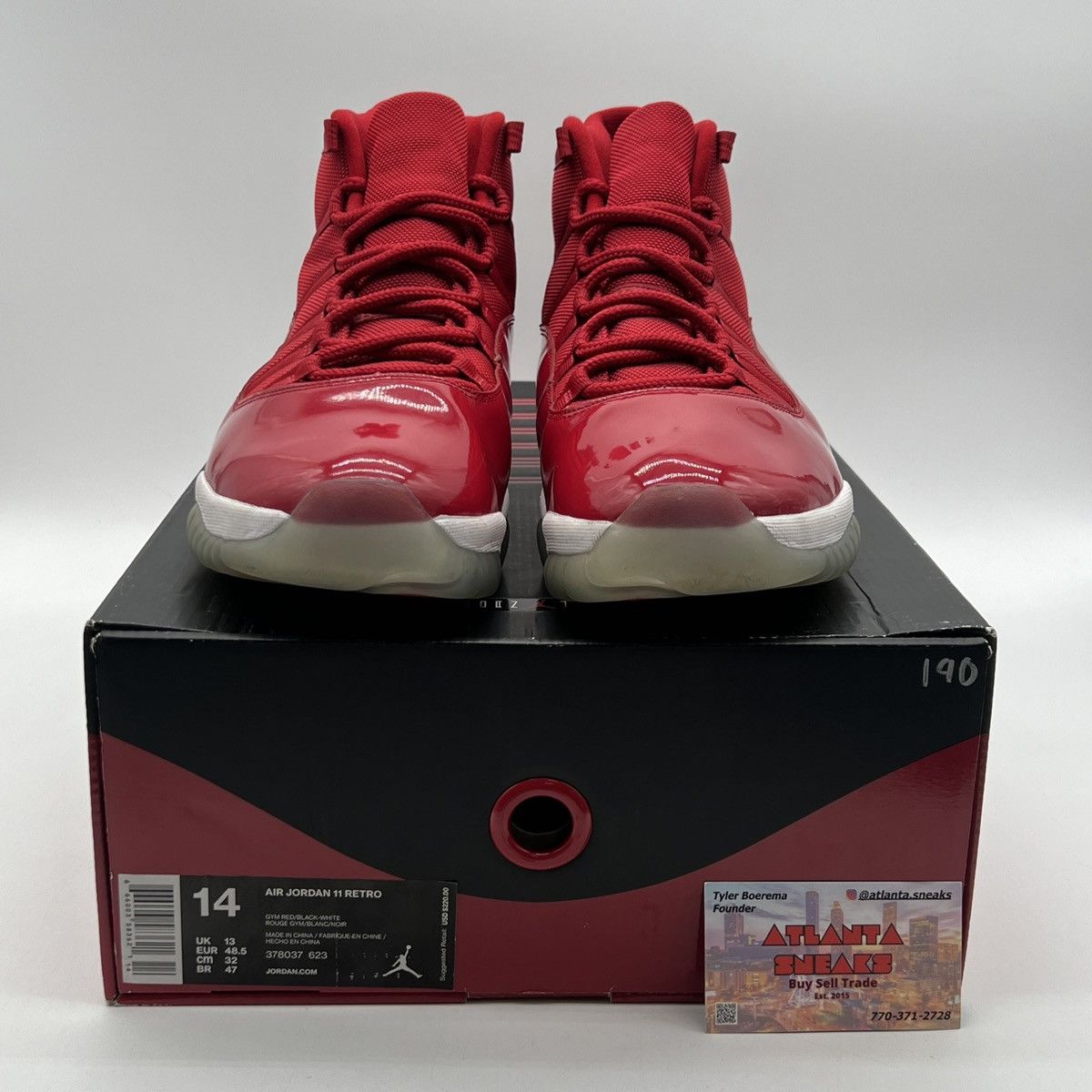 Jordan Brand Air Jordan 11 win like 96 Size US 14 / EU 47 - 2 Thumbnail