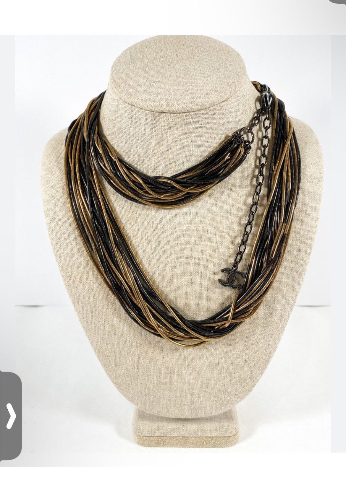 Chanel Authentic Chanel Ultra RARE Runway Multi Chain Necklace Size ONE SIZE - 7 Thumbnail