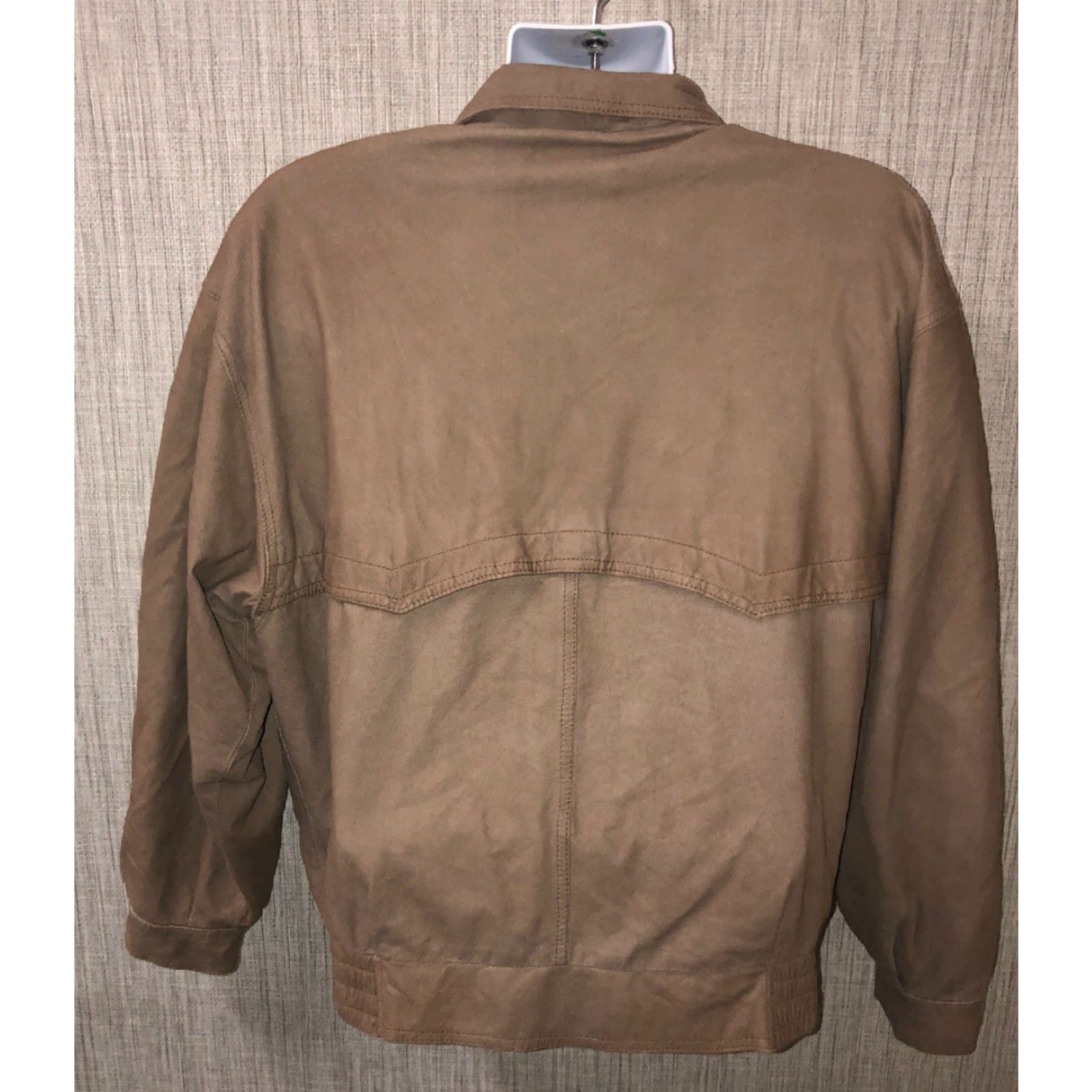 Vintage VINTAGE Michelangelo Leather Jacket Full Zip Men’s Brown Size 50 Size US M / EU 48-50 / 2 - 4 Thumbnail
