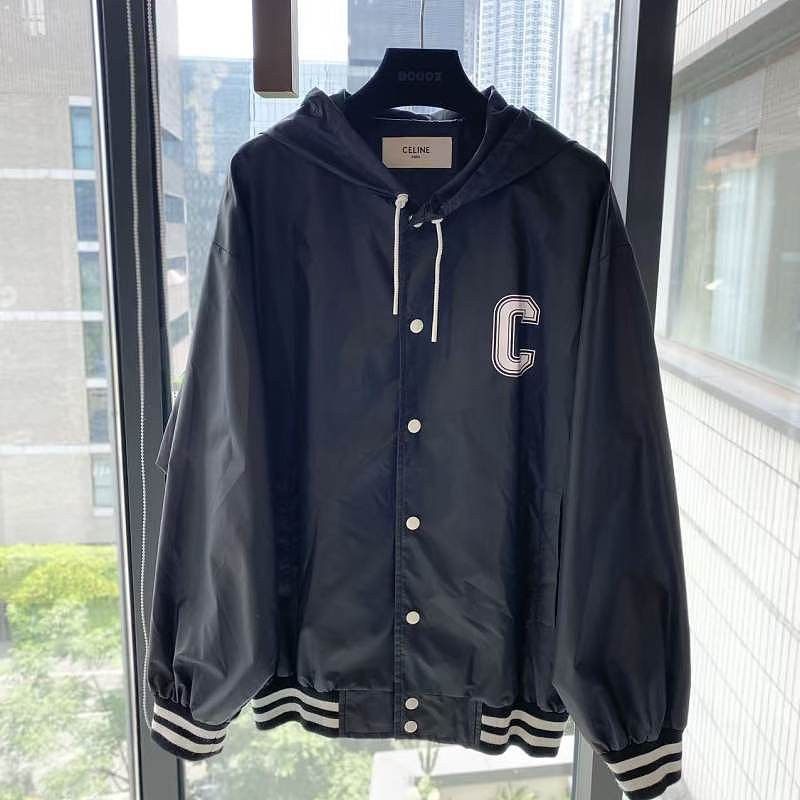 Celine Celine C Logo Hooded Jacket Size 36 Size XS / US 0-2 / IT 36-38 - 1 Thumbnail