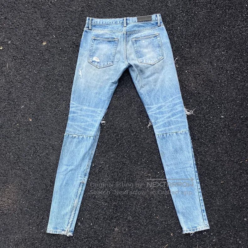 Fear of God Fear of God 3batch blue cow Size US 31 - 2 Thumbnail