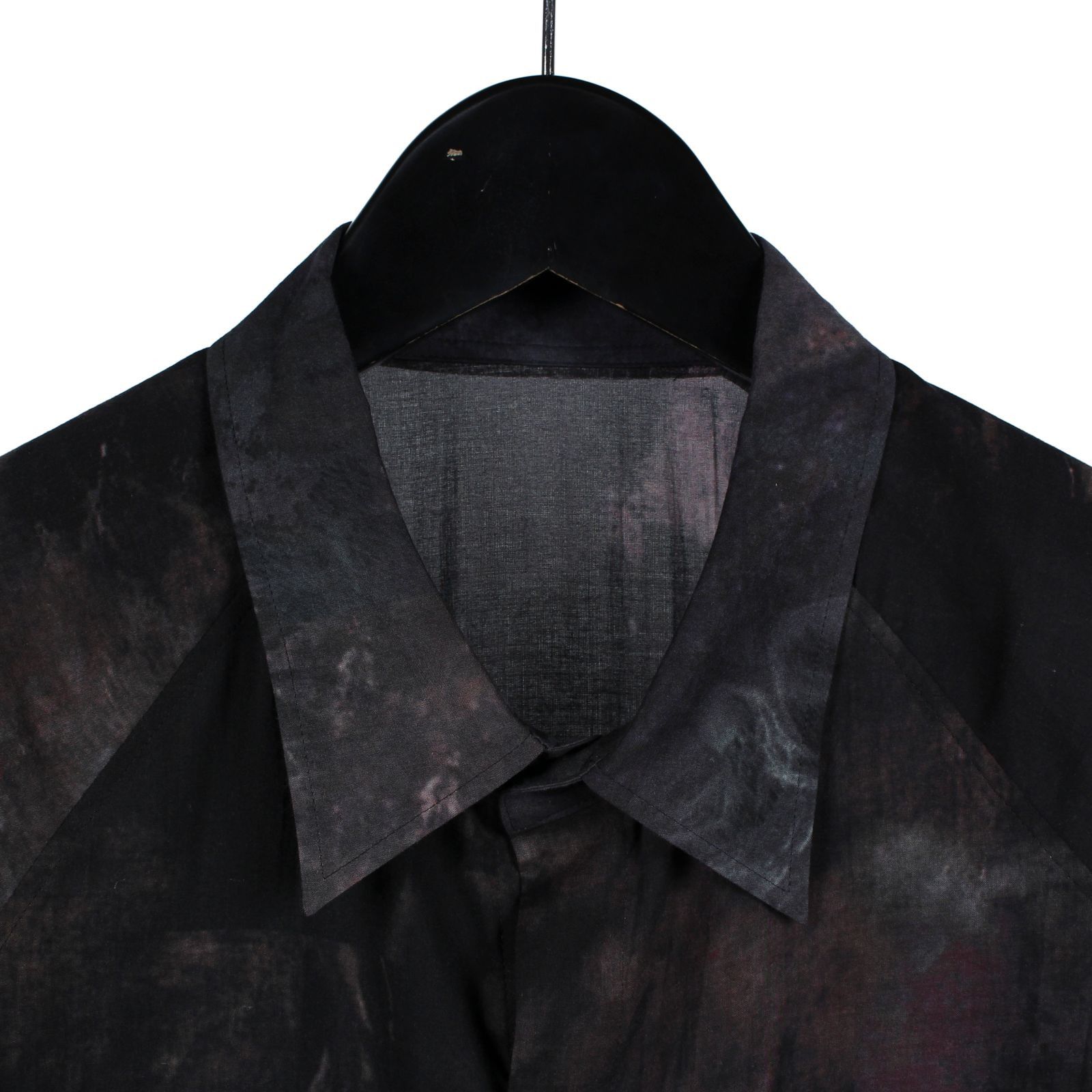 Yohji Yamamoto Yohji Yamamoto Pour Homme - Printed side gusset Blouse Size US L / EU 52-54 / 3 - 10 Thumbnail