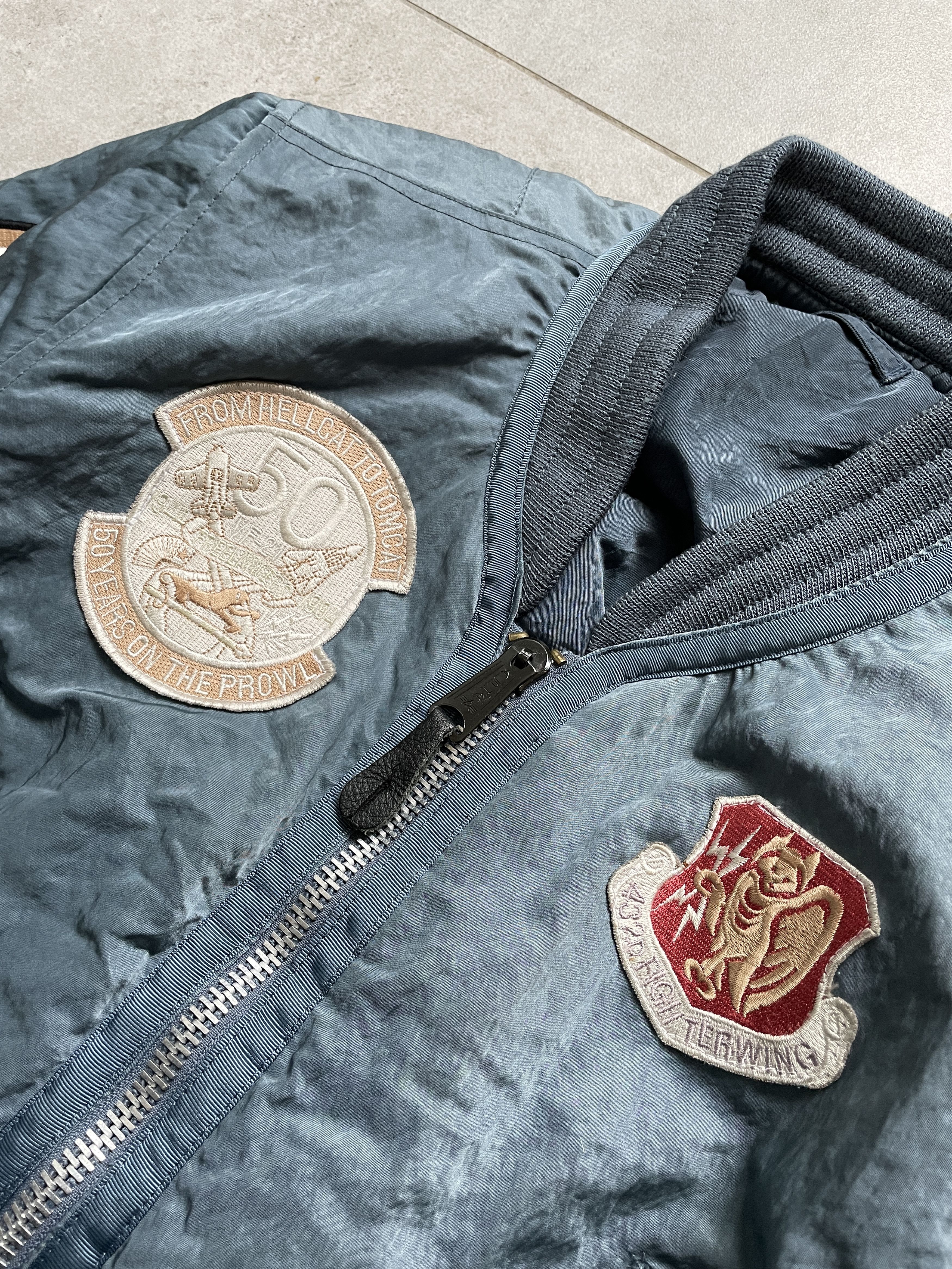 Alpha Industries VINTAGE ALPHA INDUSTRIES MA-1 BOMBER JACKET Size US XS / EU 42 / 0 - 2 Thumbnail