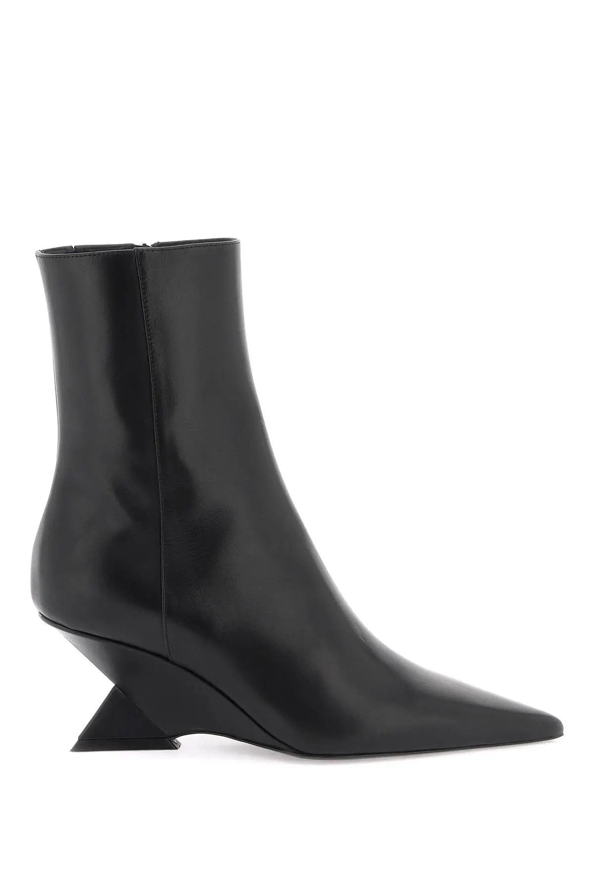 image of The Attico O1S22I1N1223 Cheope Ankle Boots In Black, Women's (Size 8)