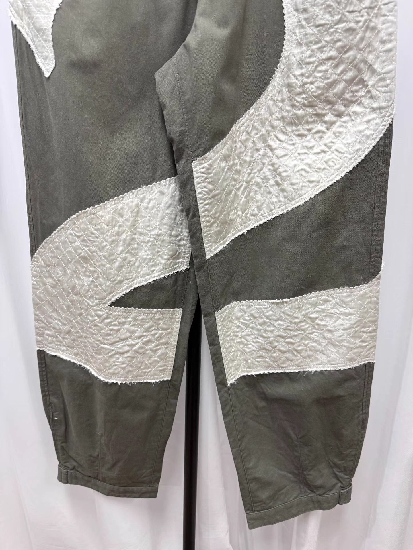 Issey Miyake Issey Miyake Color Block Cargo Pants K20 Size US 31 - 4 Thumbnail
