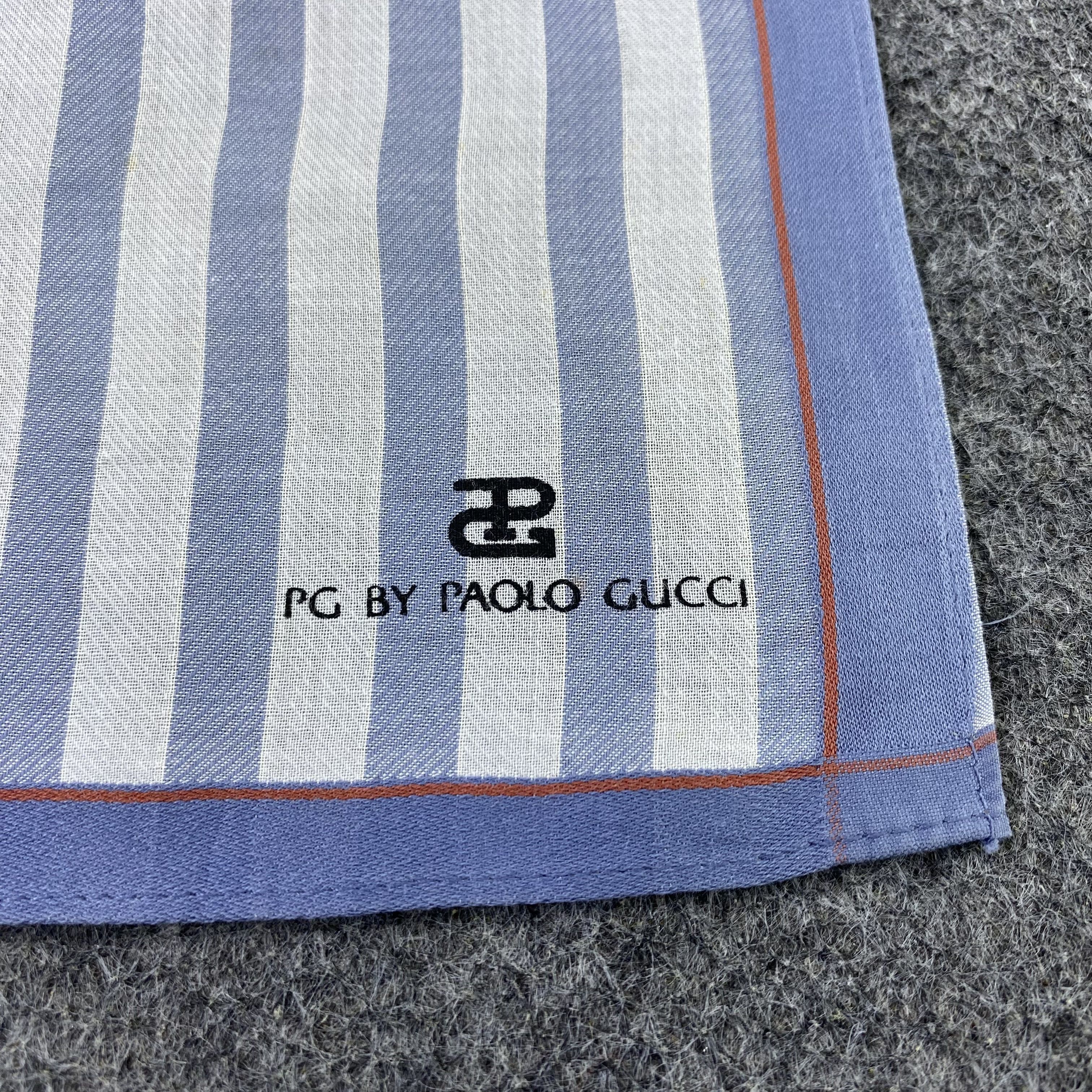 Paolo Gucci Paolo Gucci Handkerchief Neckerchief Bandana-B2048 Size ONE SIZE - 7 Thumbnail
